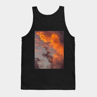 Clouds Sunset Summer Tank Top